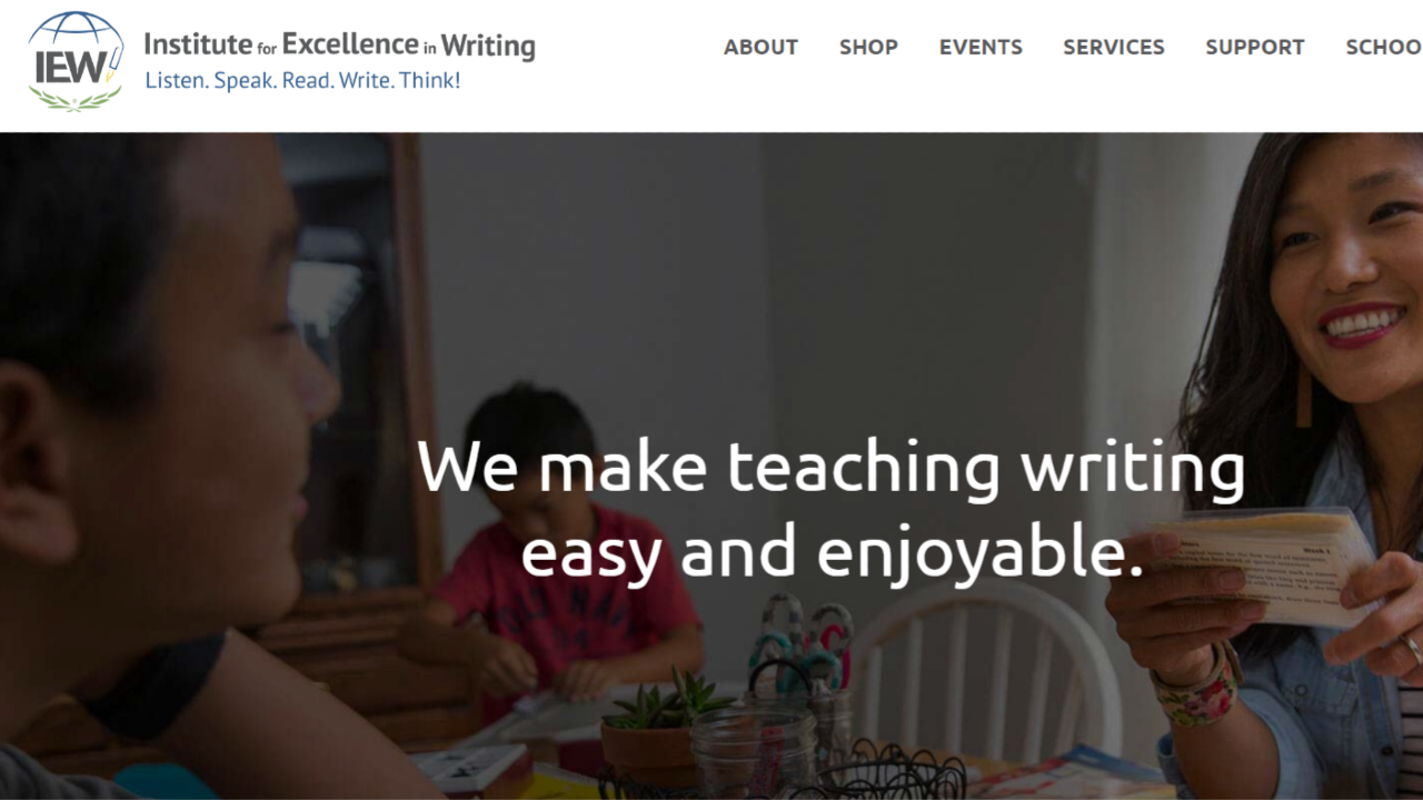 Institute for Excellence in Writing (IEW)