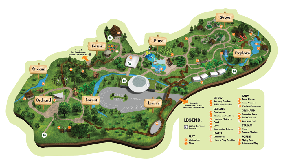 Jacob Ballas Children’s Garden - Asia's First and Largest Children's Garden