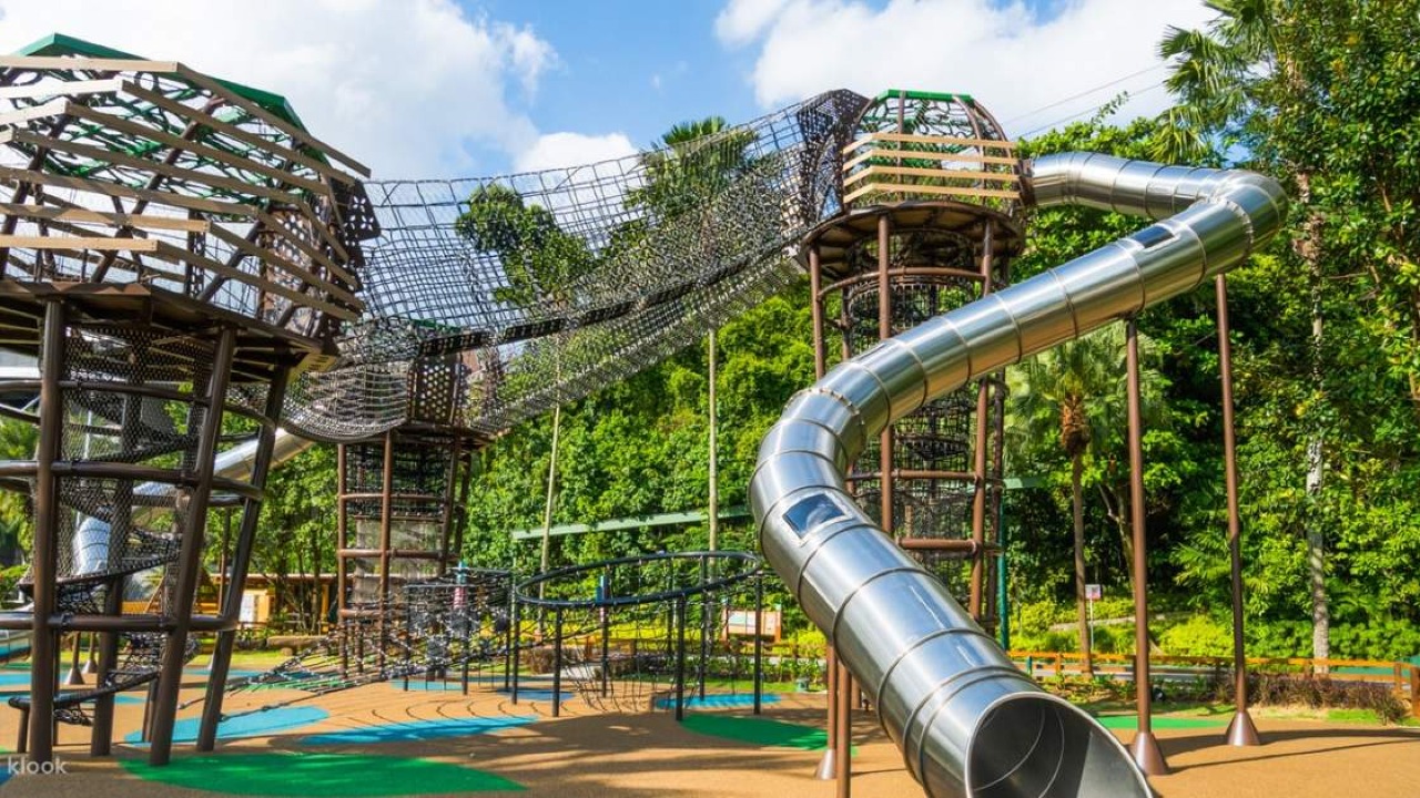 Nestopia Sentosa – $12 per Parent/Child Outdoor Adventure Playground by the Beach