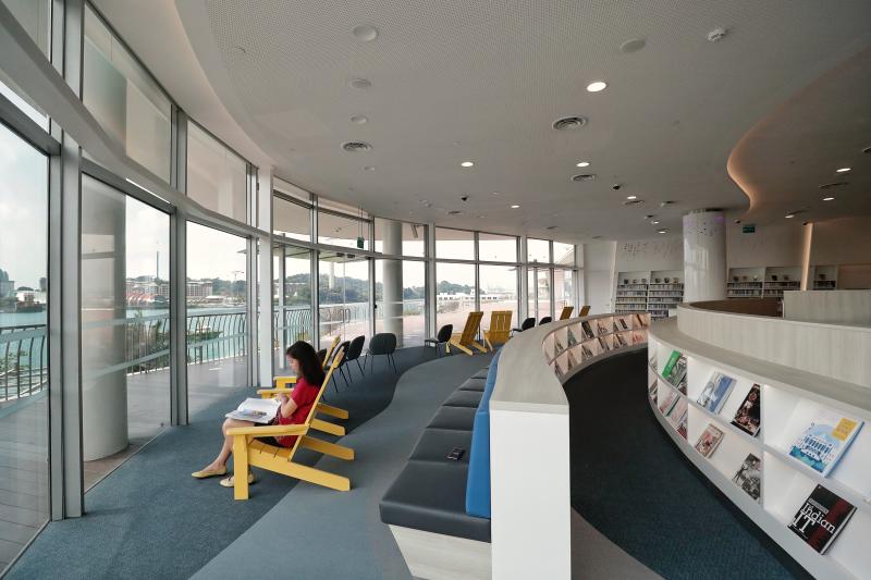 HarbourFront Library – Cosy Reading Nook with Harbour Views & Kids’ Zone