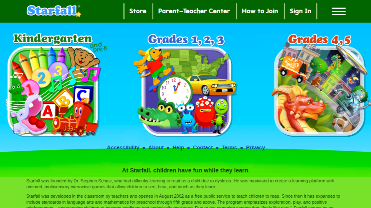 Starfall Education