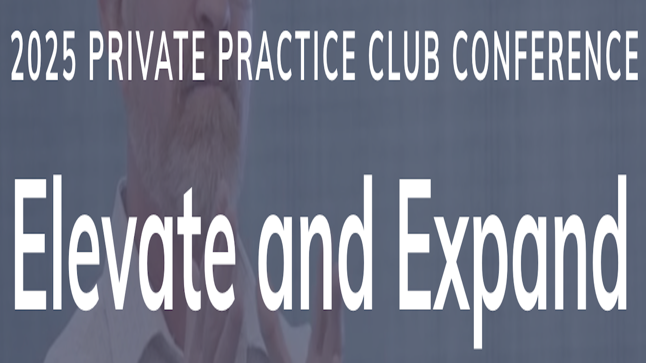 2025 Private Practice Club Conference | Oct 2-4, 2025 - Miramar Beach