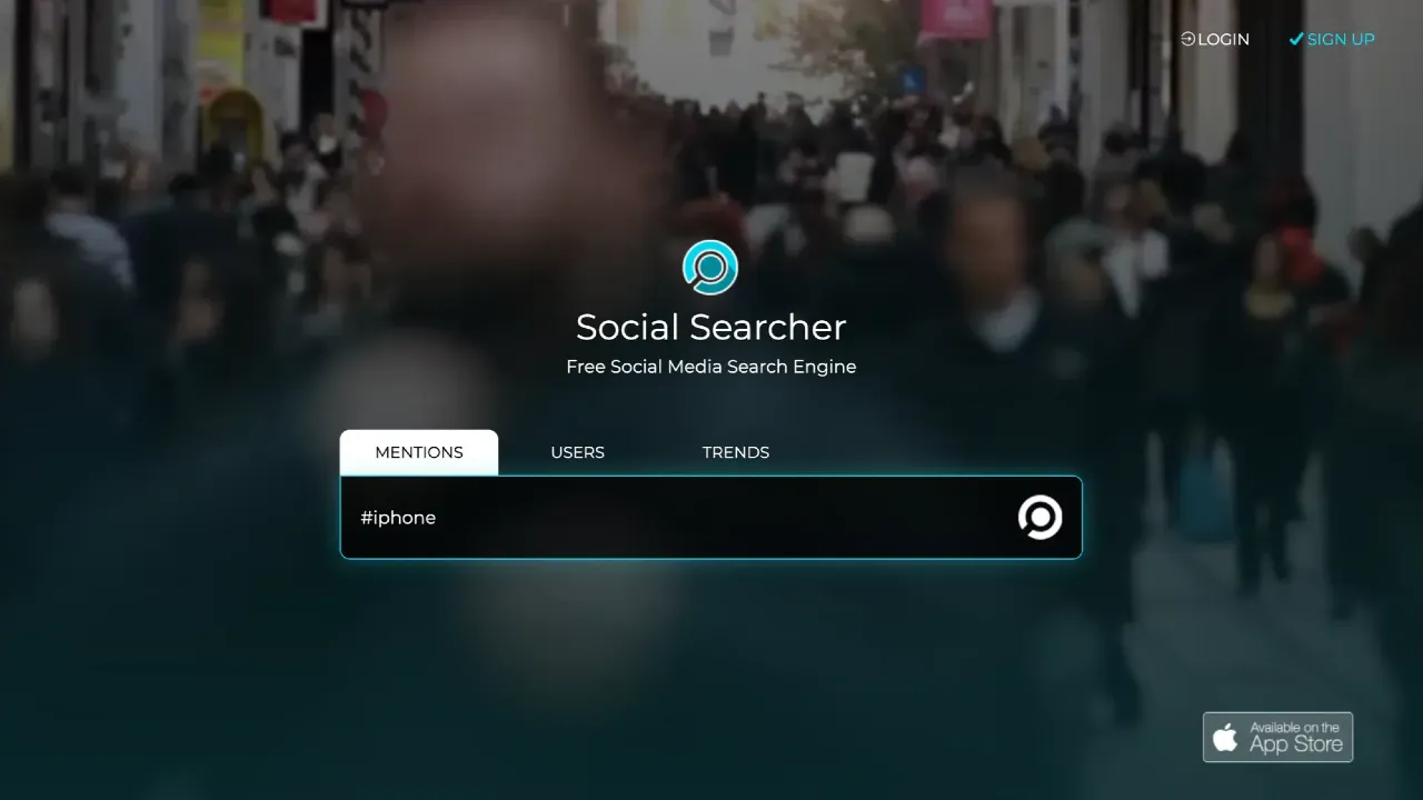 Social‑Searcher.com - Essential for Trend & Sentiment Tracking