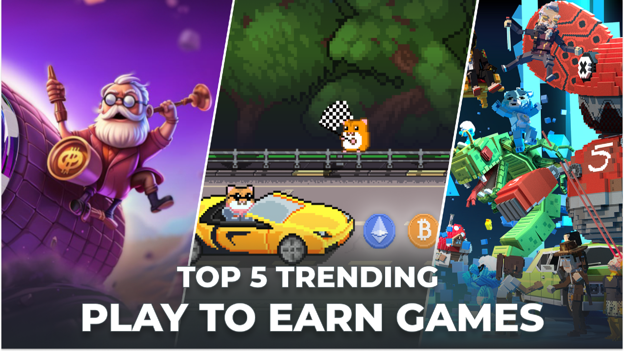 PlayToEarn - Track New and Trending Blockchain Games
