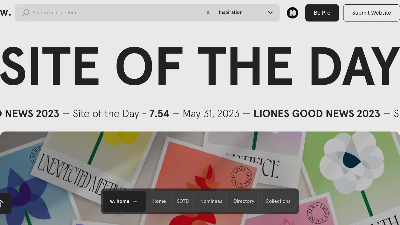 Awwwards - Web Design Trends