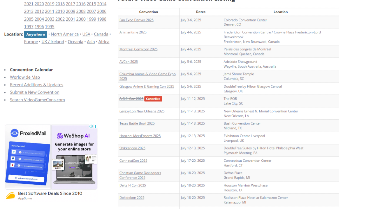 VideoGameCons - ultimate cheat code for targeting the gaming niche.