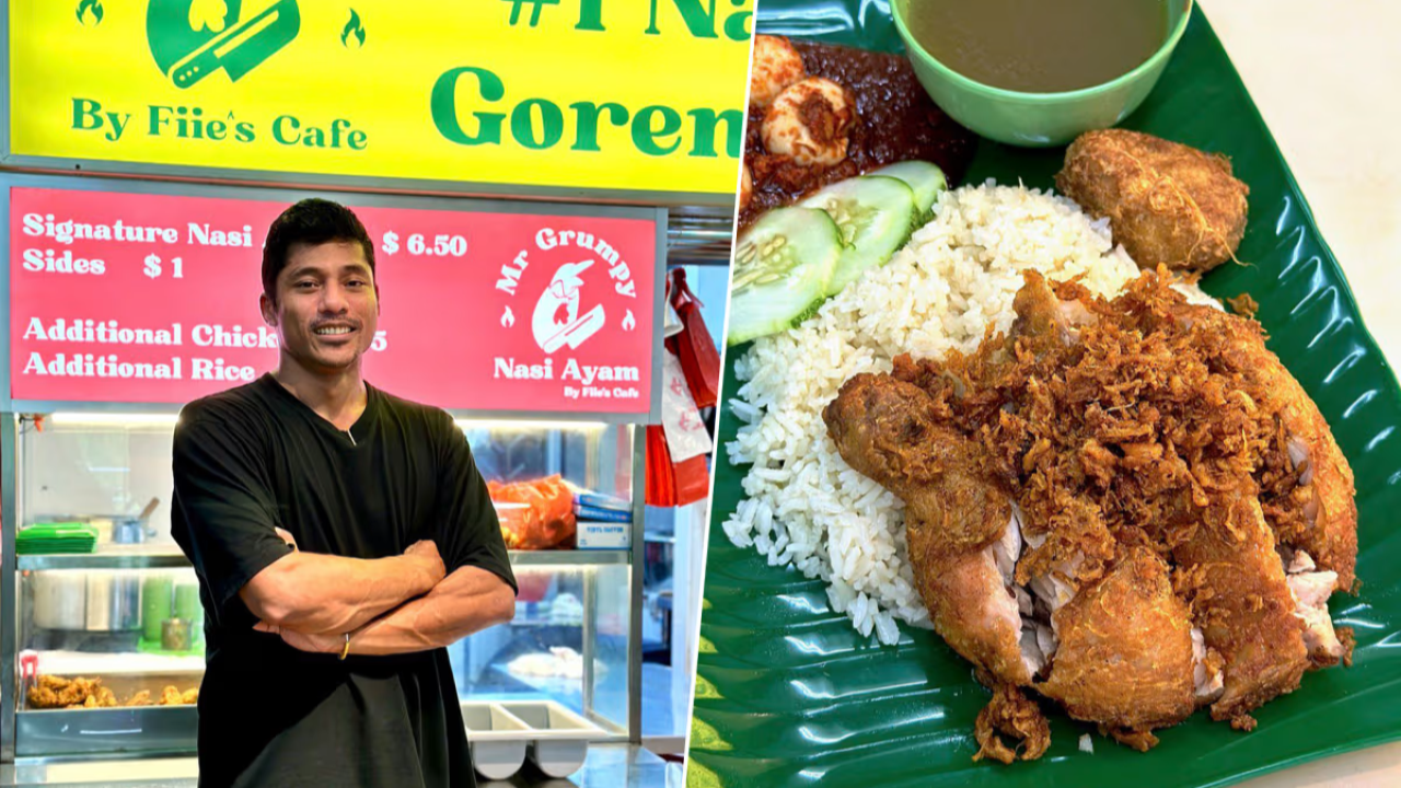 FIE Café @ Lucky Plaza – Viral Crispy Chicken Rice & The Famous Grumpy Owner on Orchard Road