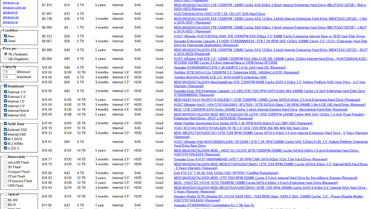 DiskPrices Clone: The Price Tracker for Tech Heads