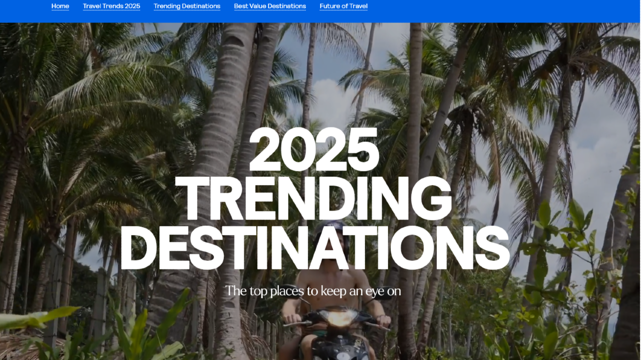 🌍 Skyscanner Travel Trends – Fast-Paced Travel Insights from a Global Flight Engine