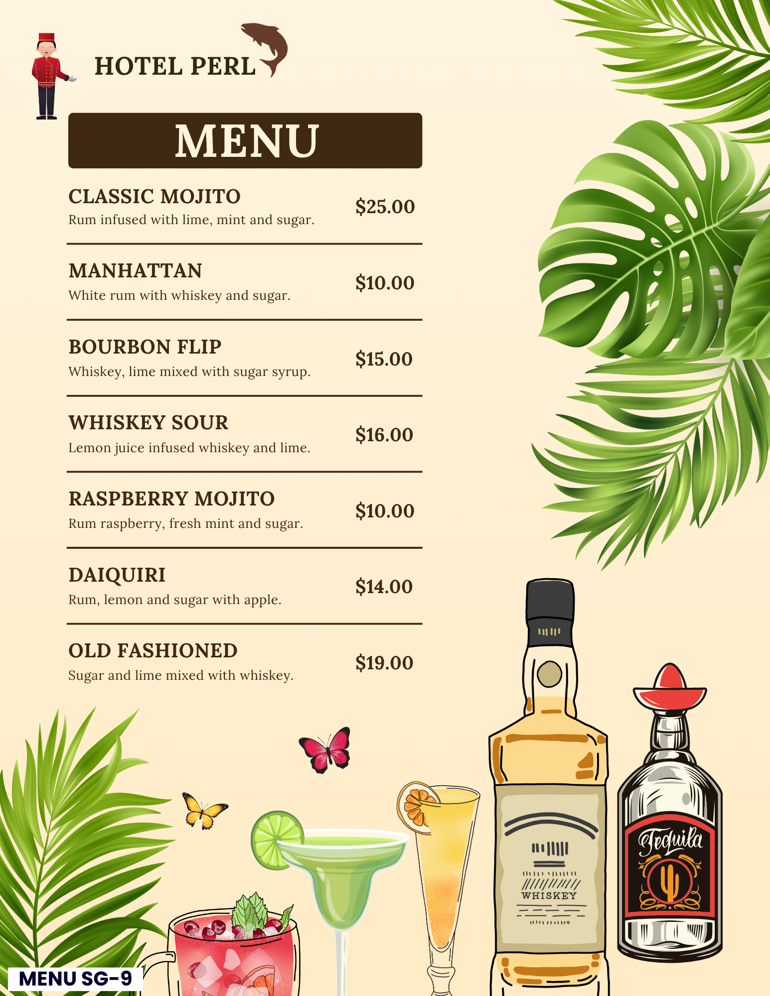 SERVICIO DE IMPRESIÓN Y DISEÑO DE MENÚS $199