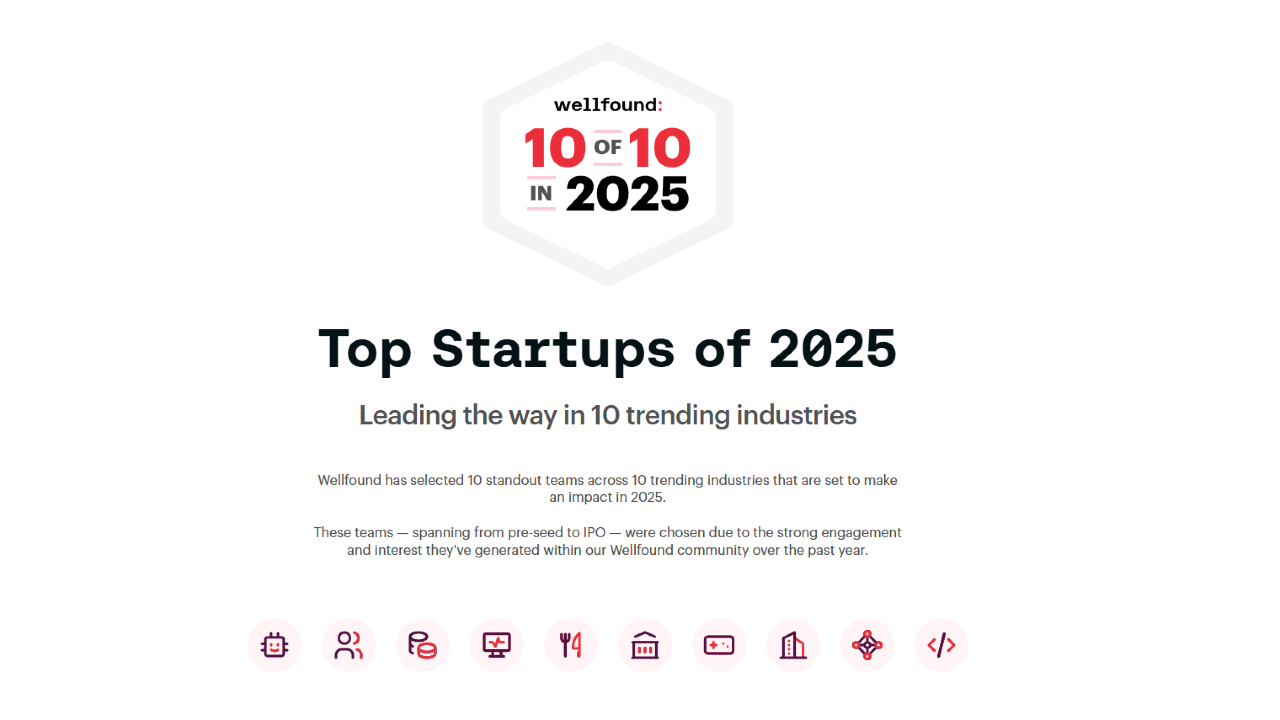Use Wellfound's “10 of 10 in 2025” to Surf Startup Trend Waves Before They Hit