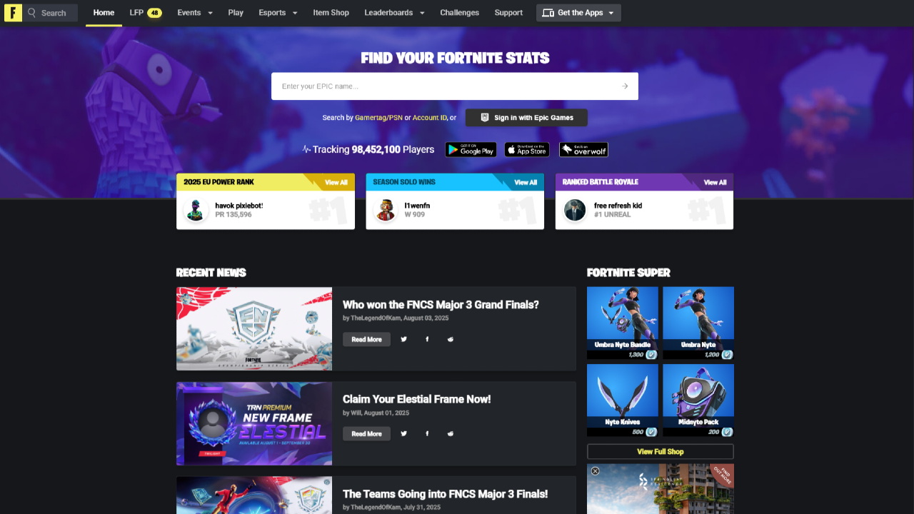 FortniteTracker