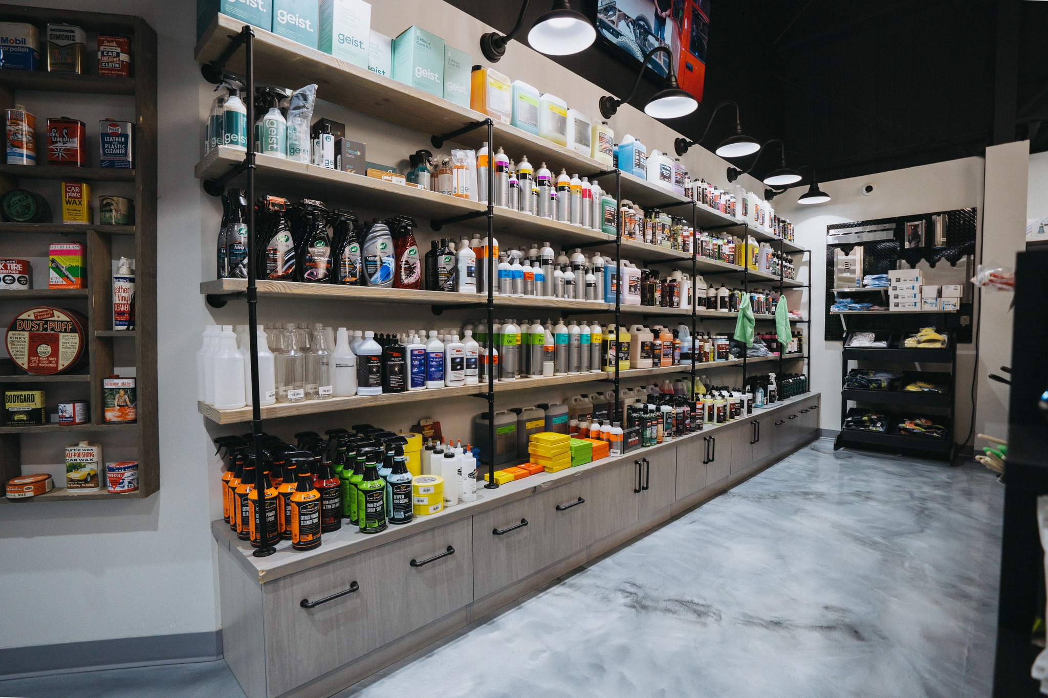 The BAYS at Car Supplies Warehouse