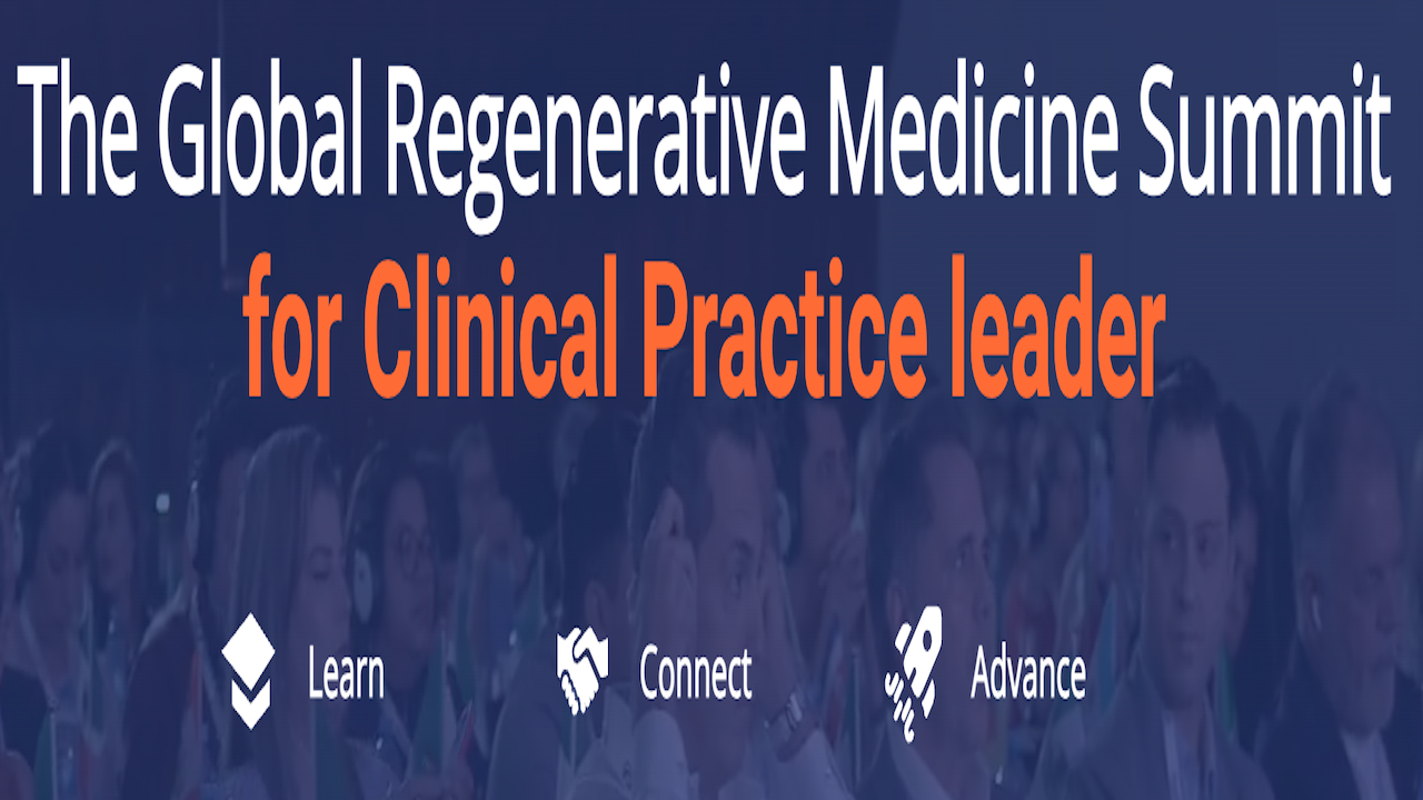 Global Regenerative Medicine Summit | Sept 12, 2025 - Cancun