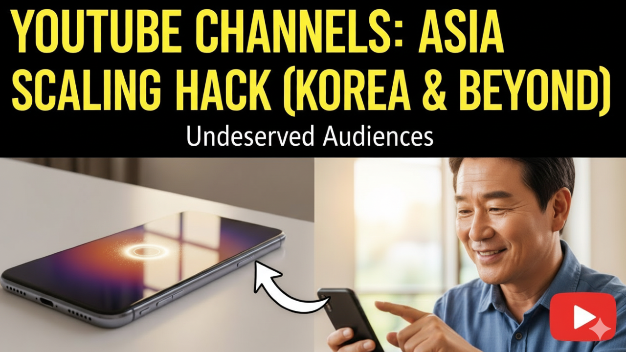 How to Scale YouTube Channels for Underserved Asian Audiences (Japan, Korea, and Beyond)