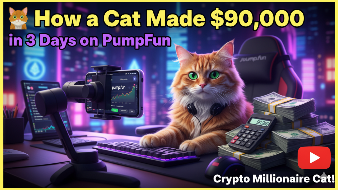 🐱 How a Cat Made $90,000 in 3 Days on PumpFun