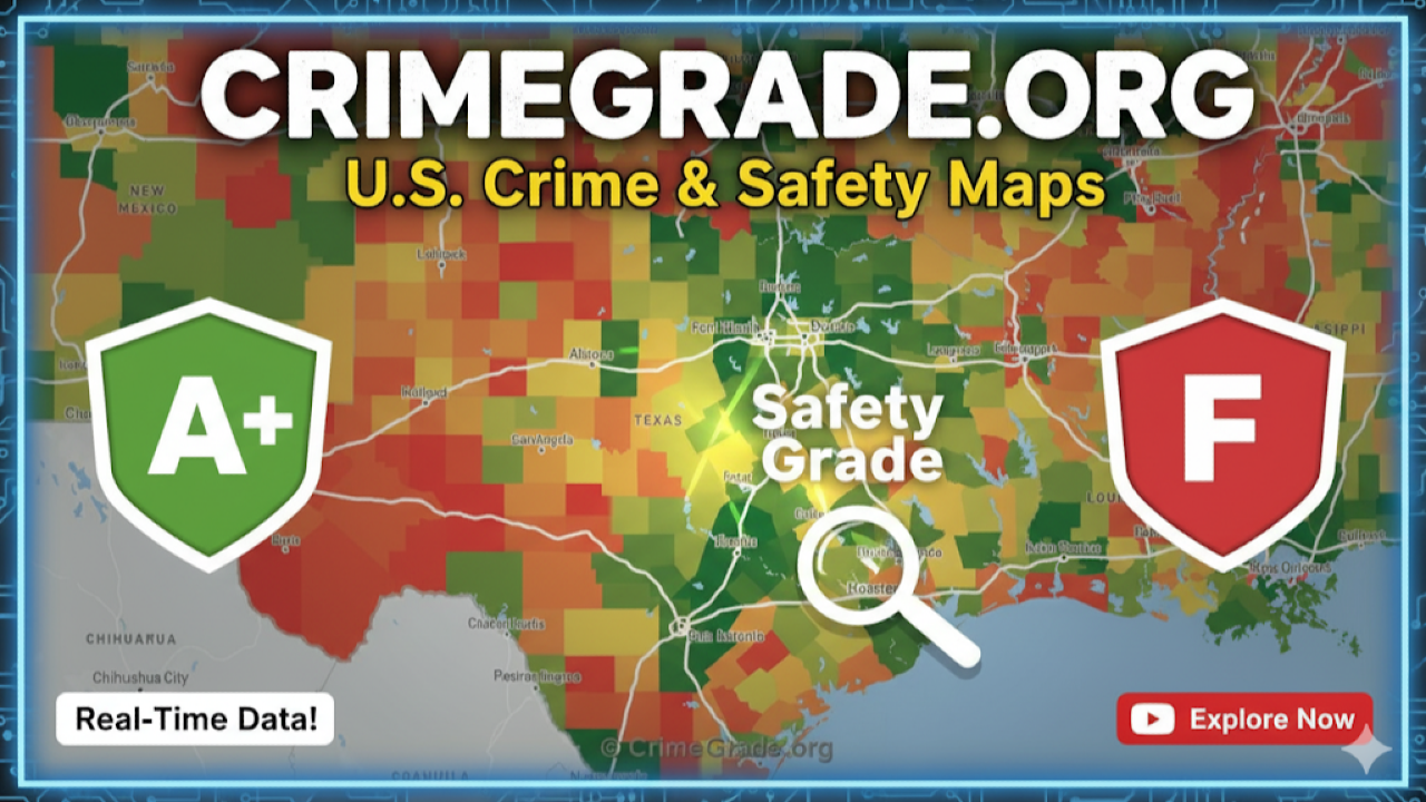 CrimeGrade.org – Neighborhood Crime Maps & Safety Grades Across the U.S.