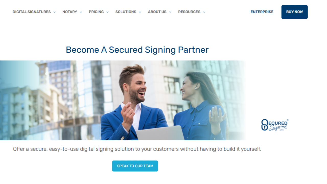 Secured Signing