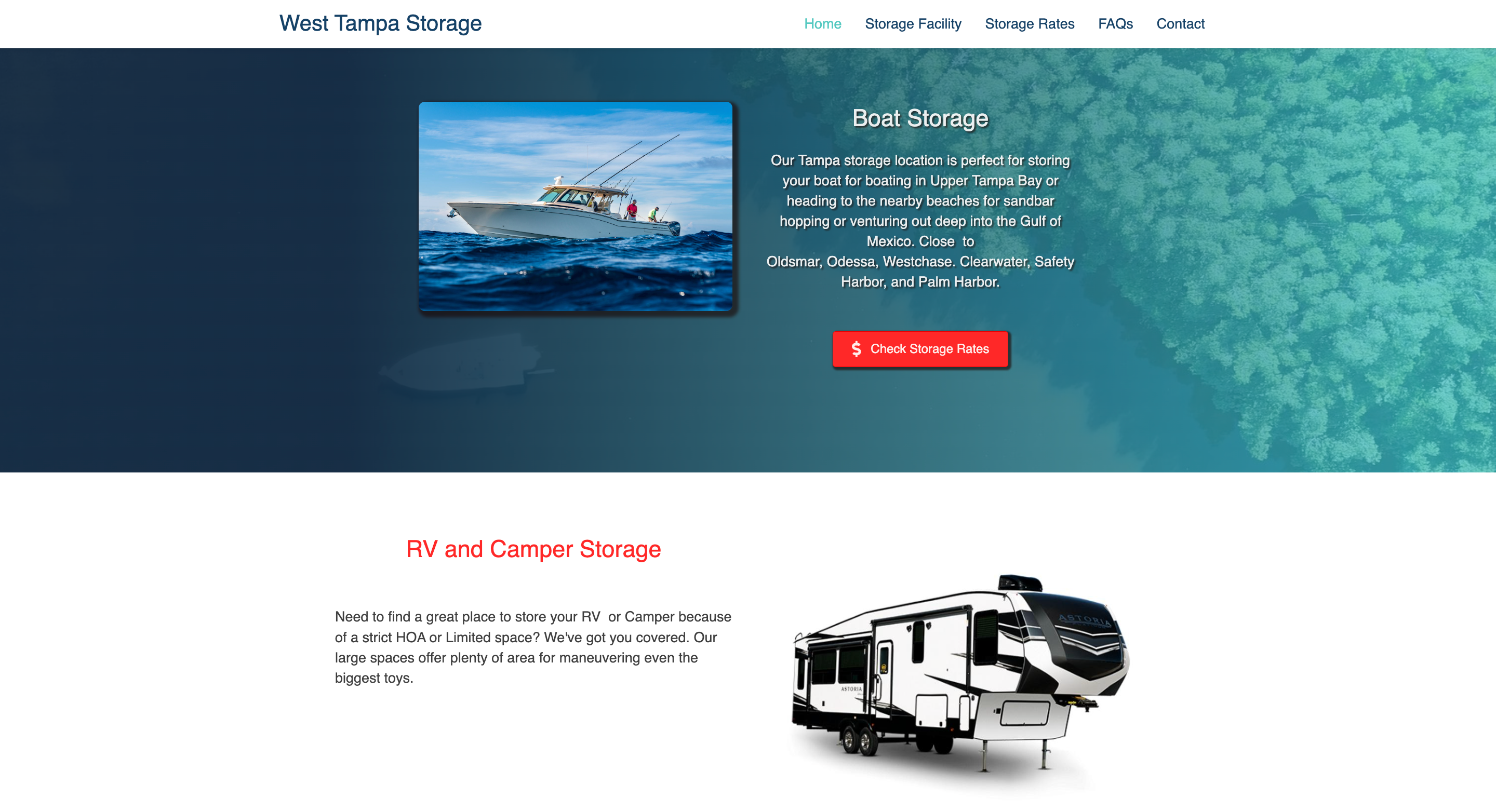 Tampa Boat and RV Storage
