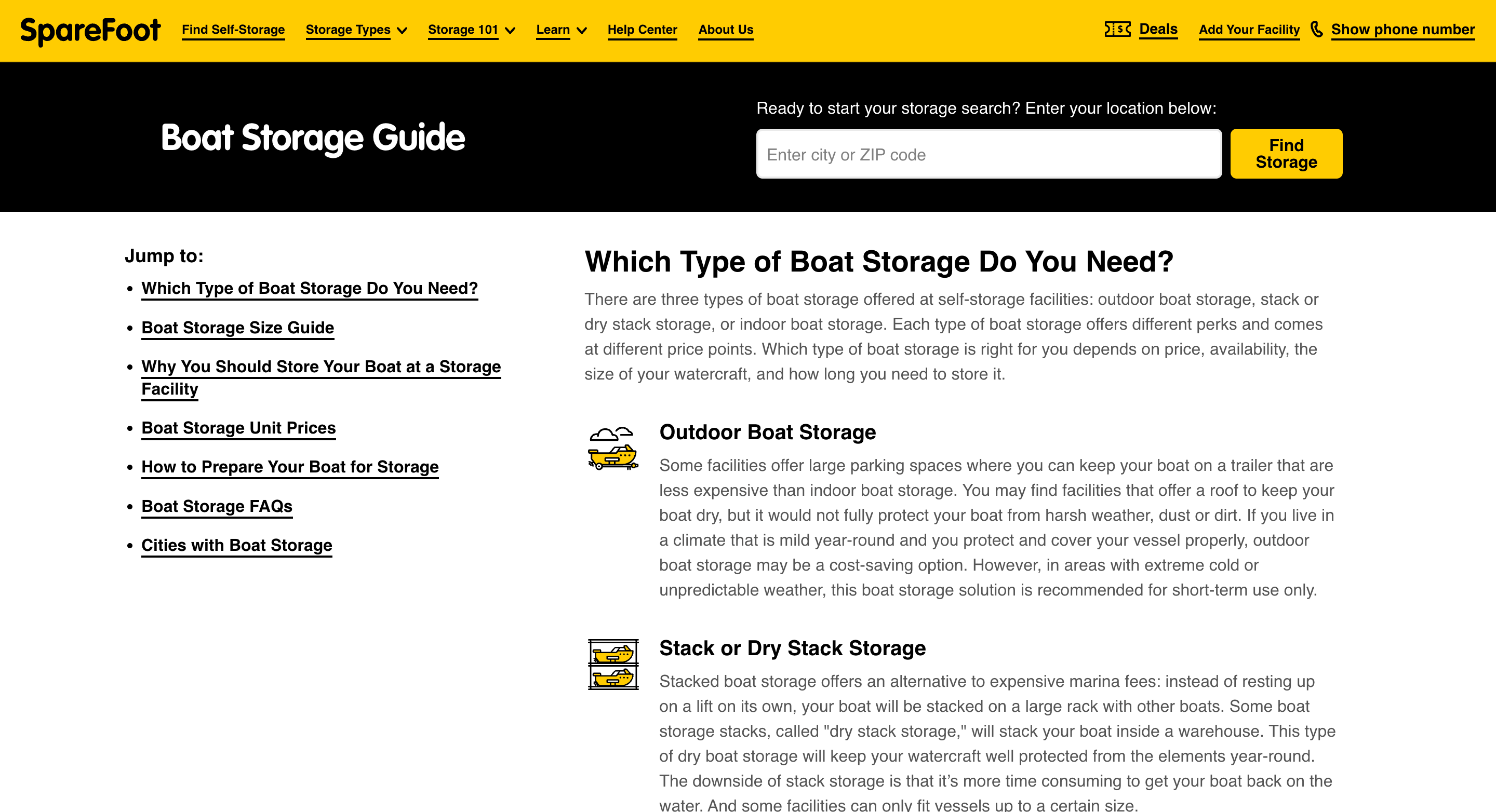 Sparefoot Self-Storage Sarasota