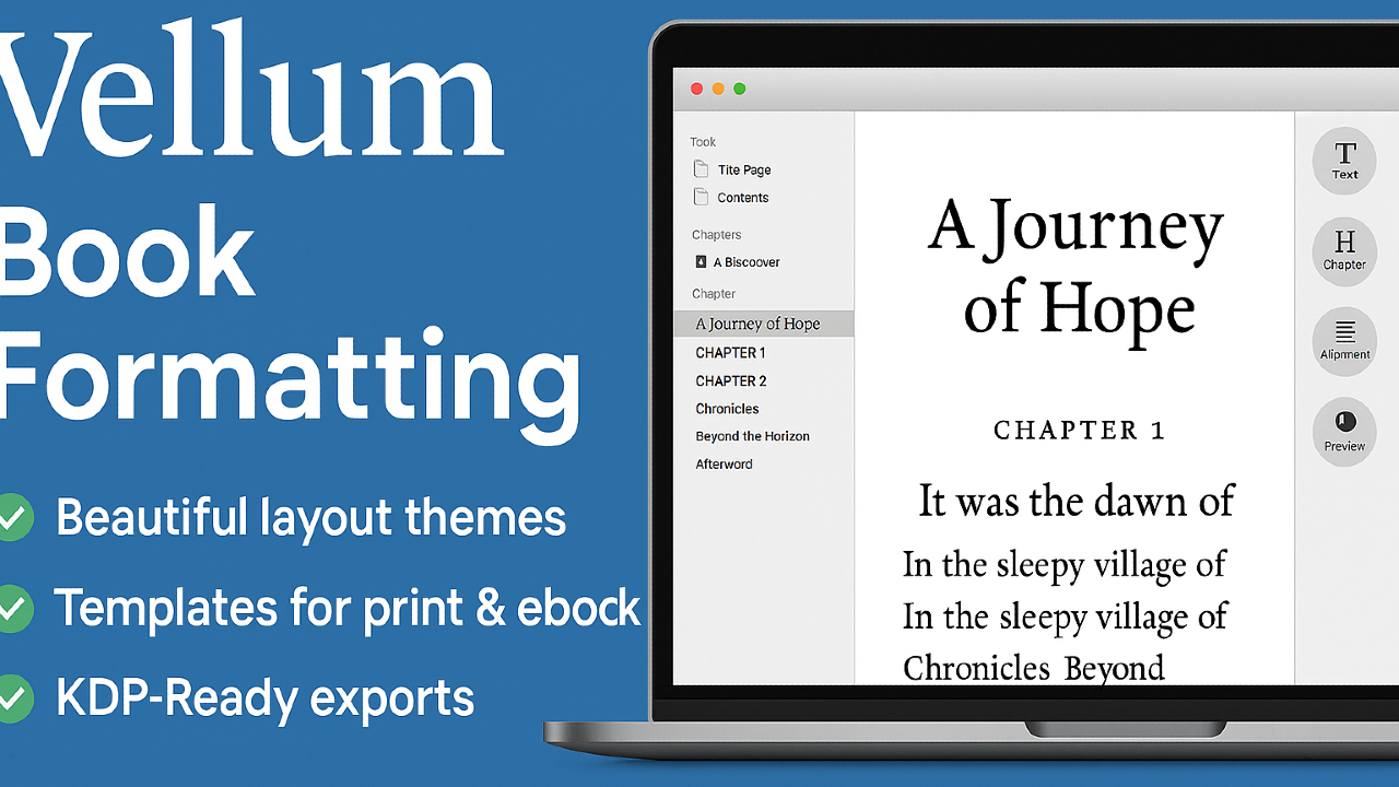 Vellum — Book Formatting Software for Authors