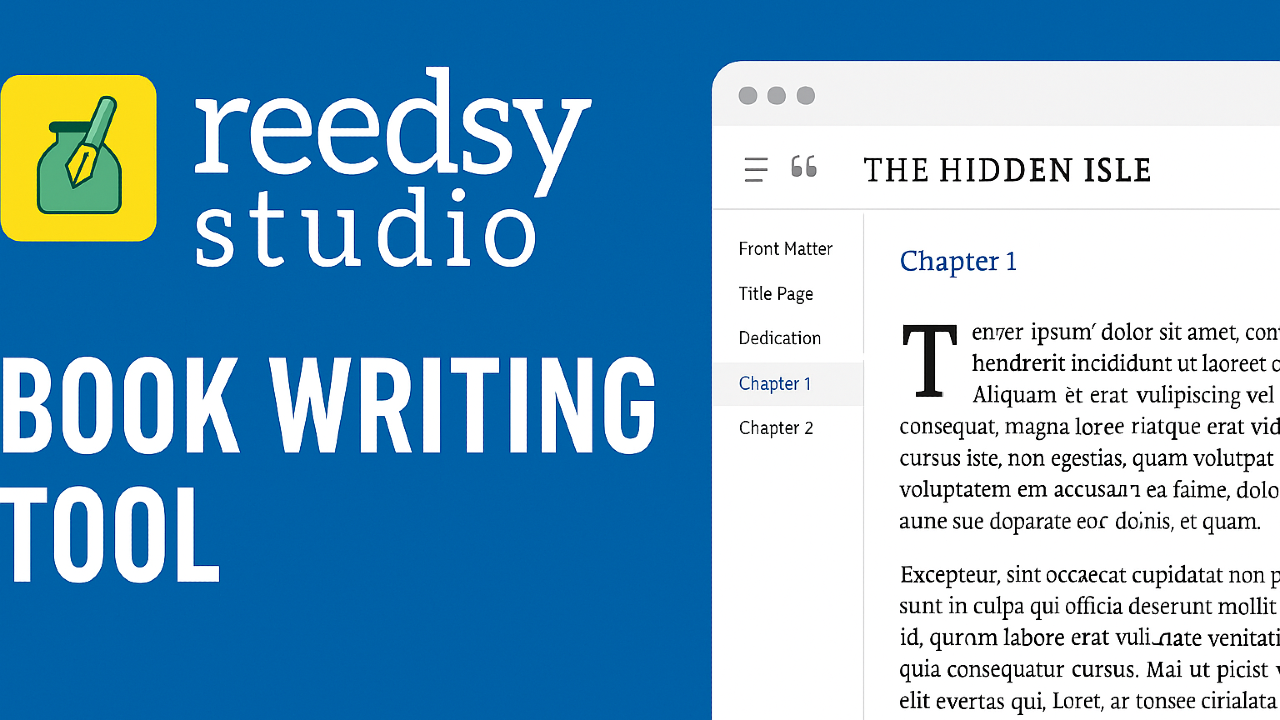 Reedsy Studio — Free Book Writing & Formatting App