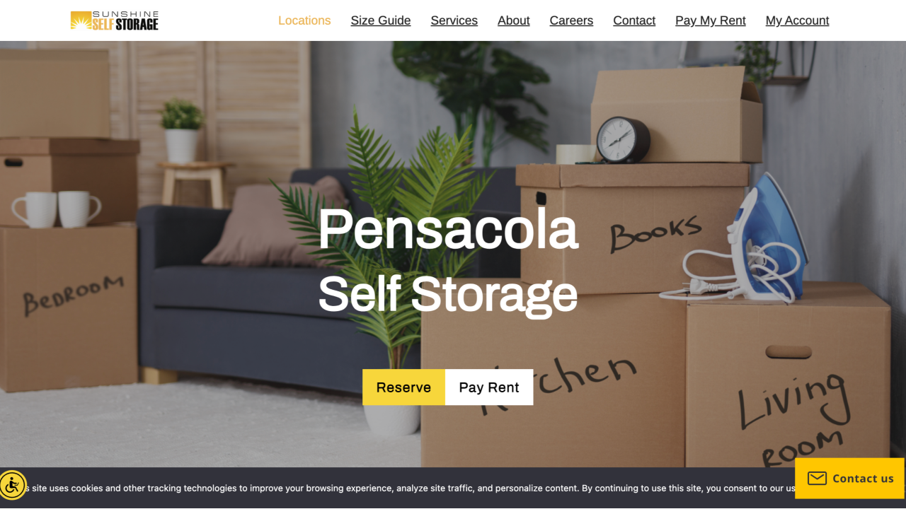 Sunshine Self Storage Pensacola, FL
