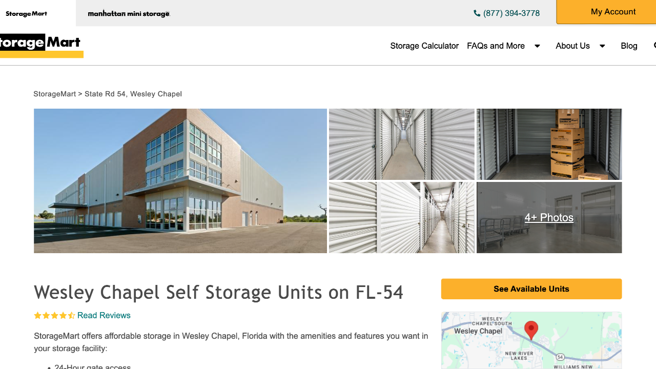 Storage Mart in Wesley Chapel, FL