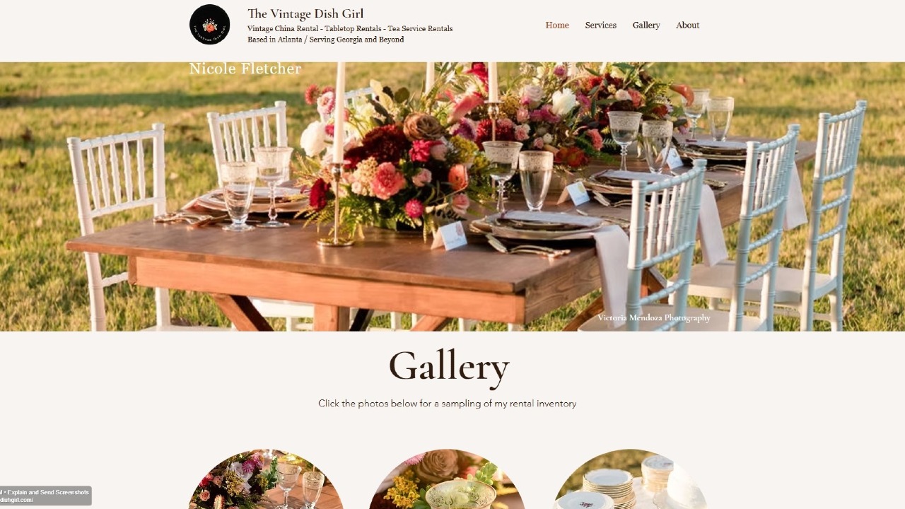 The Vintage Dish Girl