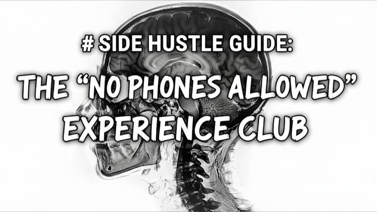 Your Next Side Hustle Is a Secret Club for Exhausted Humans