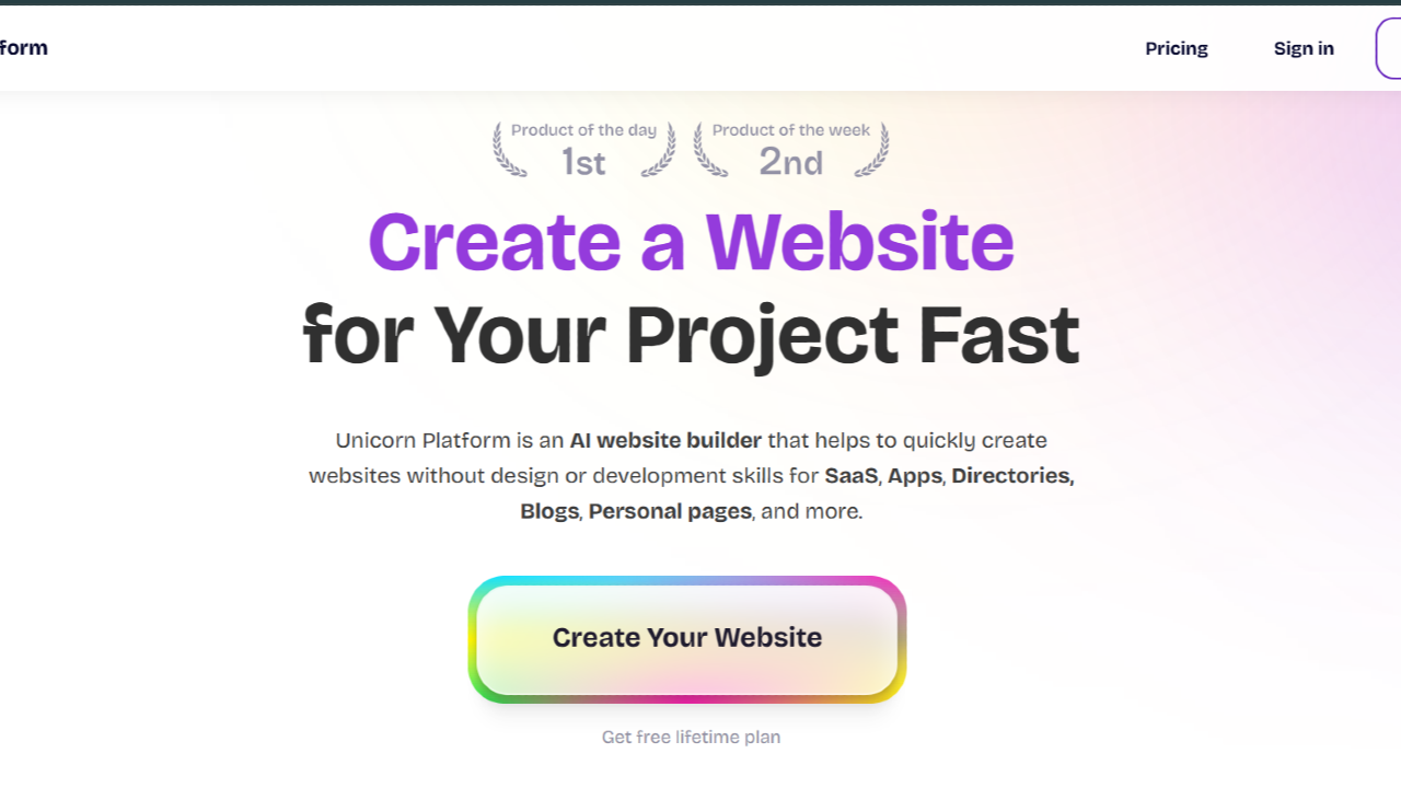 unicorn platform review