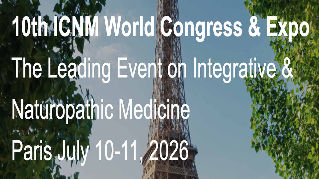ICNM World Congress 2026 | July 10-11, 2026 - Paris