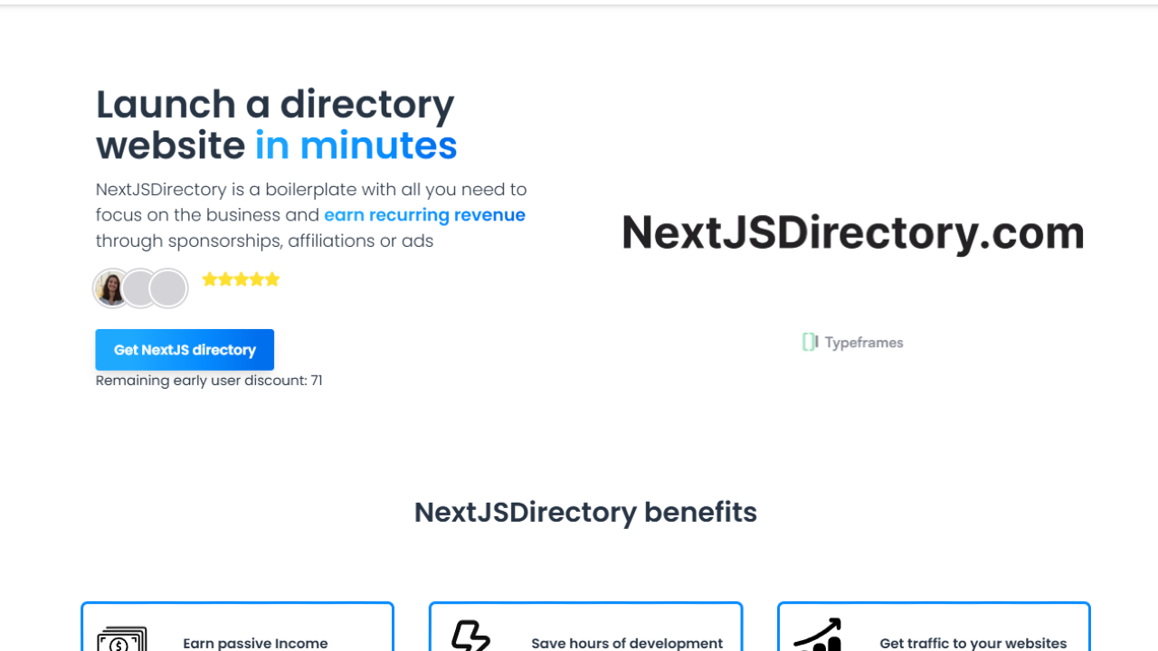 NextJS Directory Cover image