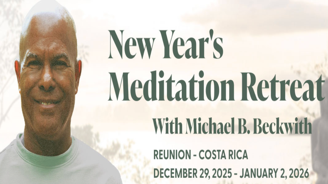 New Year's Meditation Retreat with Michael B Beckwith | Dec 29 - Jan 2, 2026 - Santa Cruz