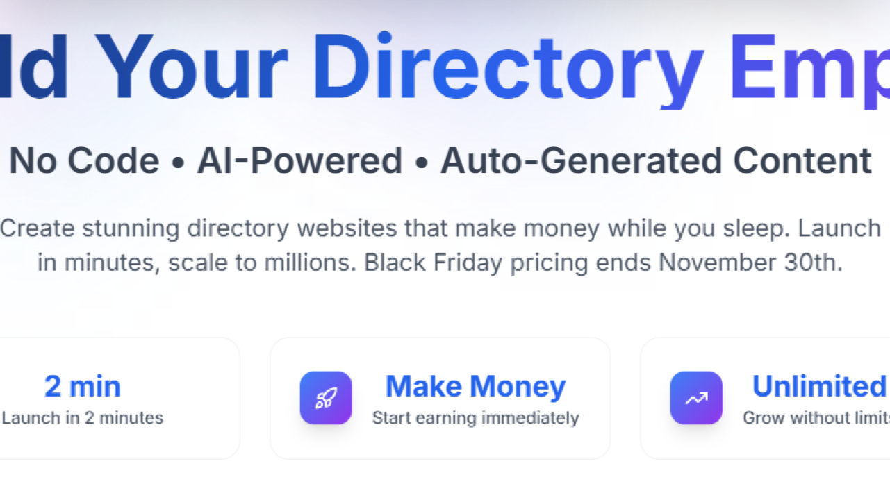 DirectoryEasy Review: Does This No-Code Tool Really Deliver?