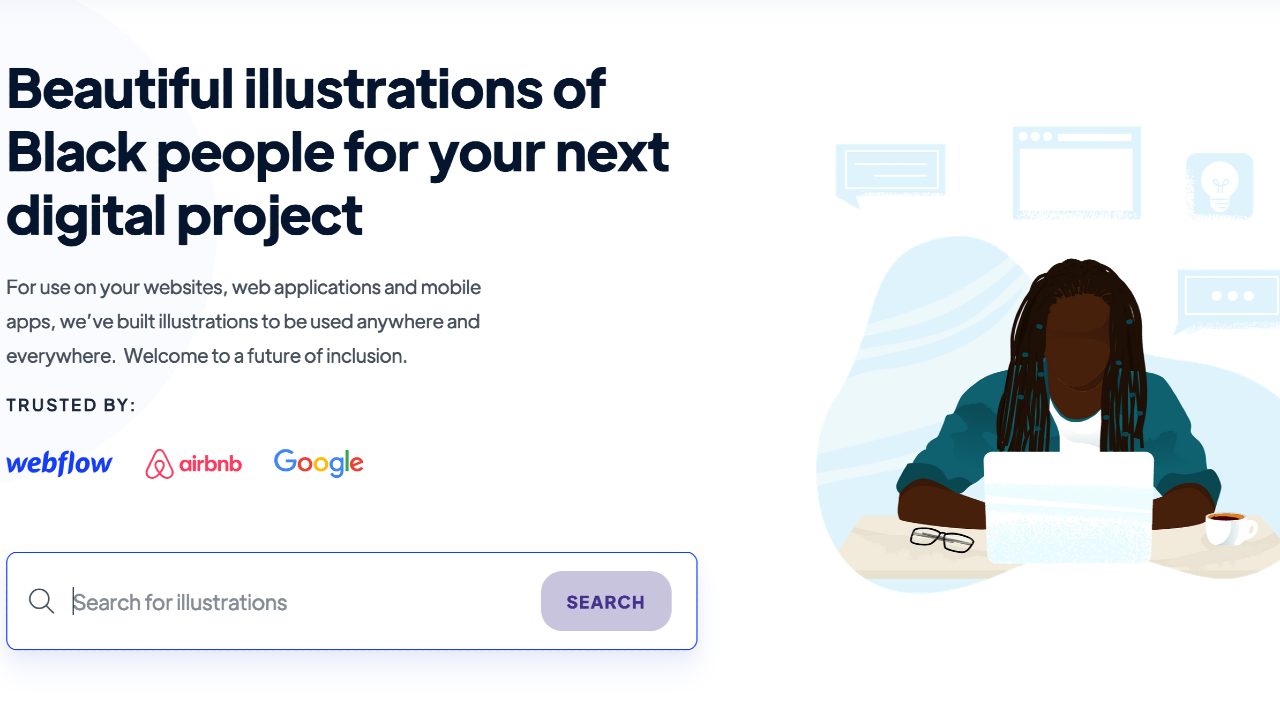 Illustrations of Black People for Your Next Digital Project | Black Illustrations