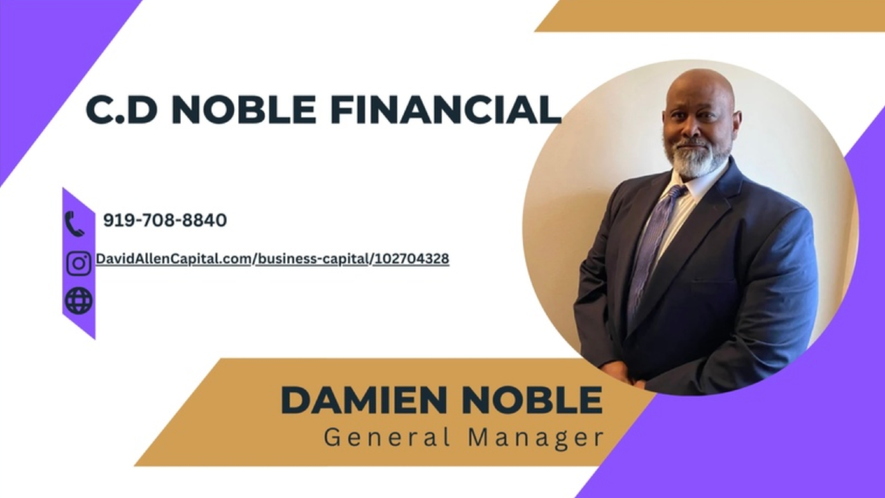 C. Damien Noble Insurance and business funding 