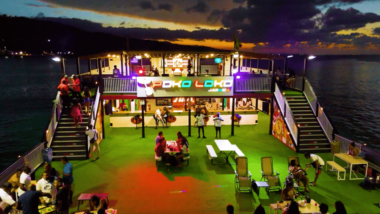 Poko Loko Floating Bar | Ocho Rios Jamaica