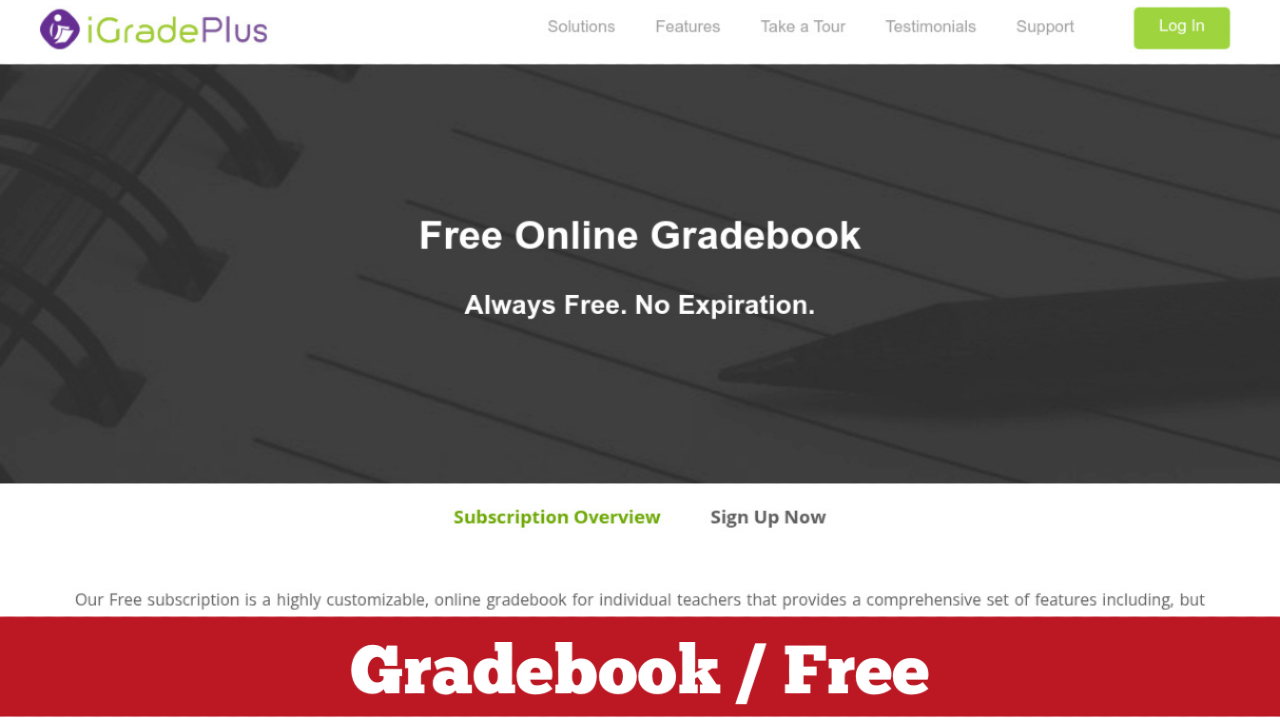 iGradePlus Online Gradebook 