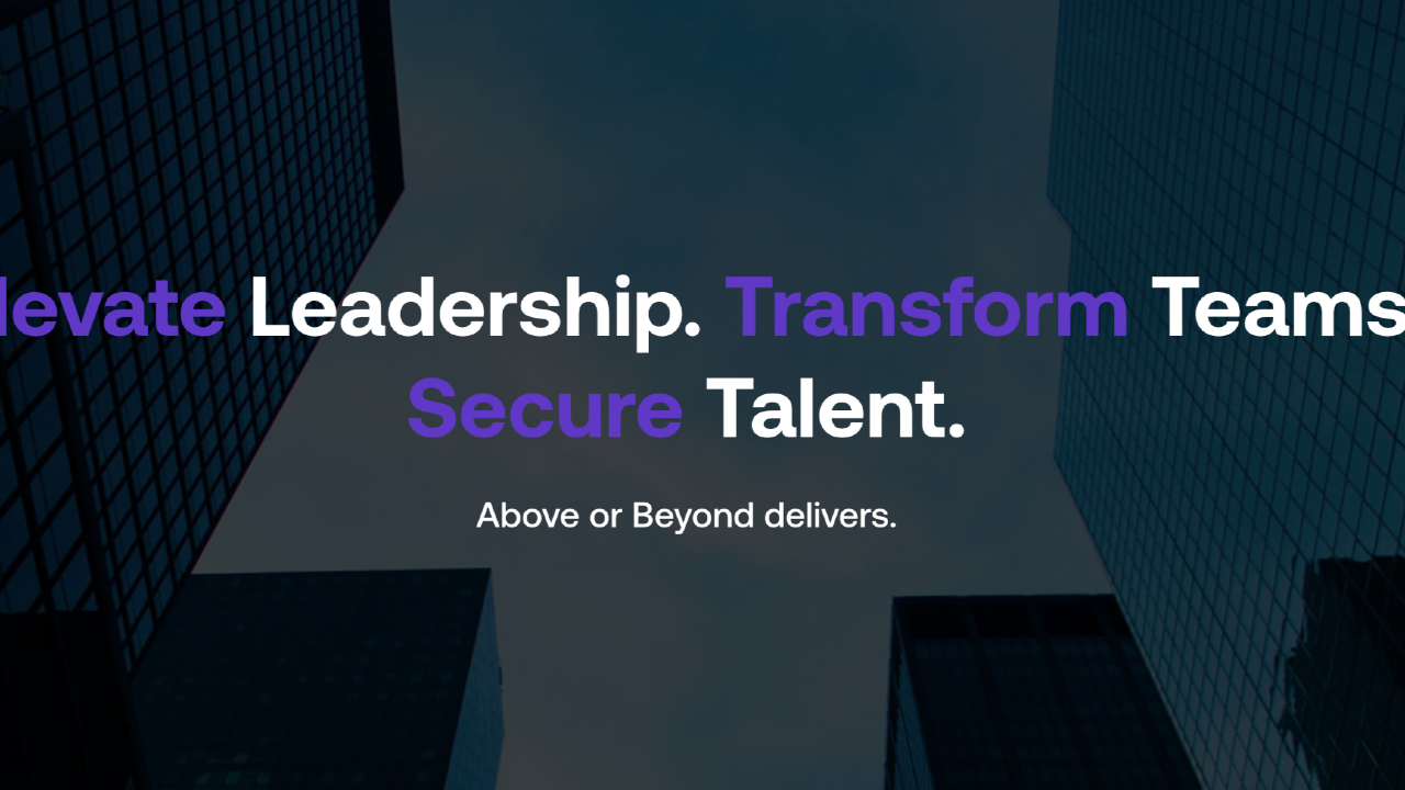 Above or Beyond | Management Consulting