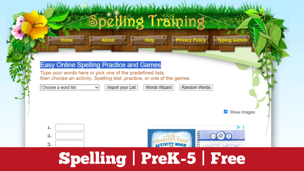 Spelling Training