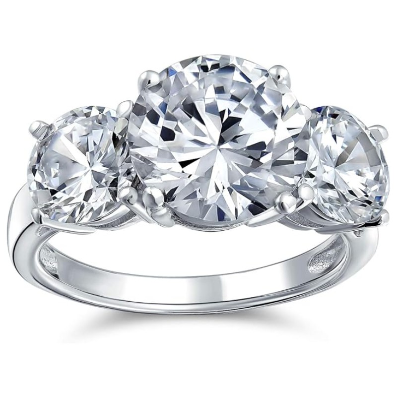 Sterling Silver Blue Green Opal Eternity Ring