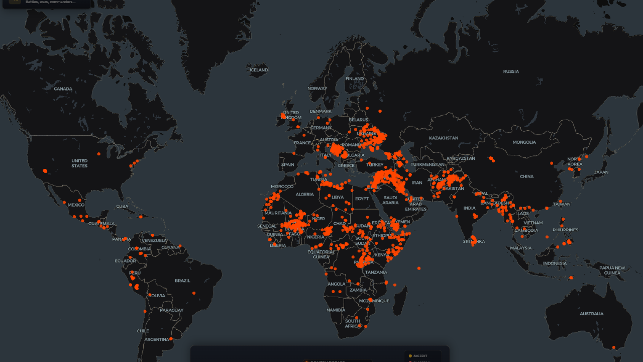 WarAtlas - Historical Battle Map