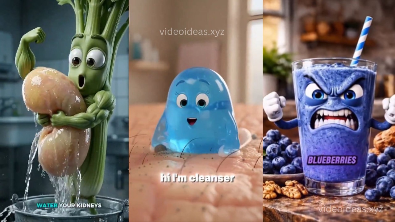 The “Symptom Character” Niche (Animated Health Ads)
