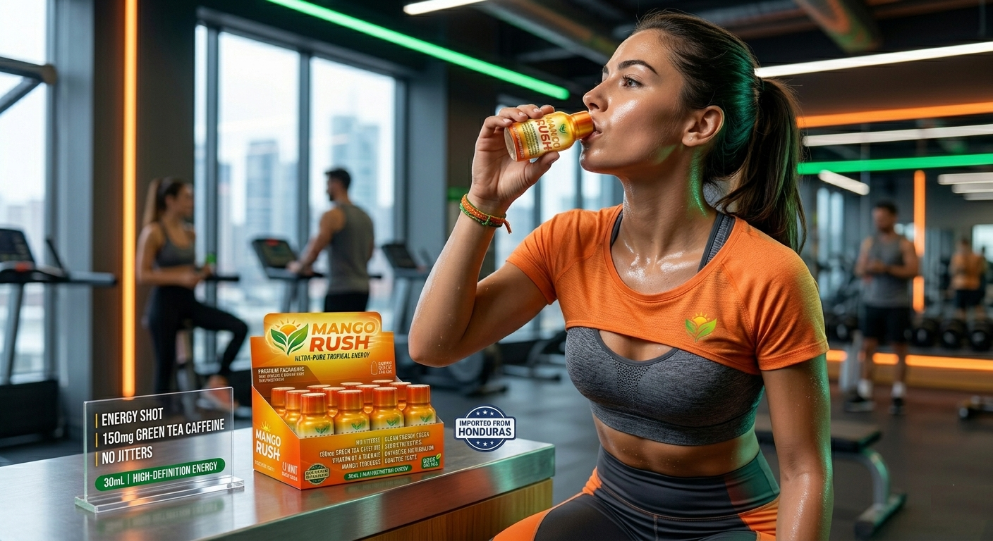 MangoRush | Natural Mango Energy Shot | Series A $9M | US & Latin America