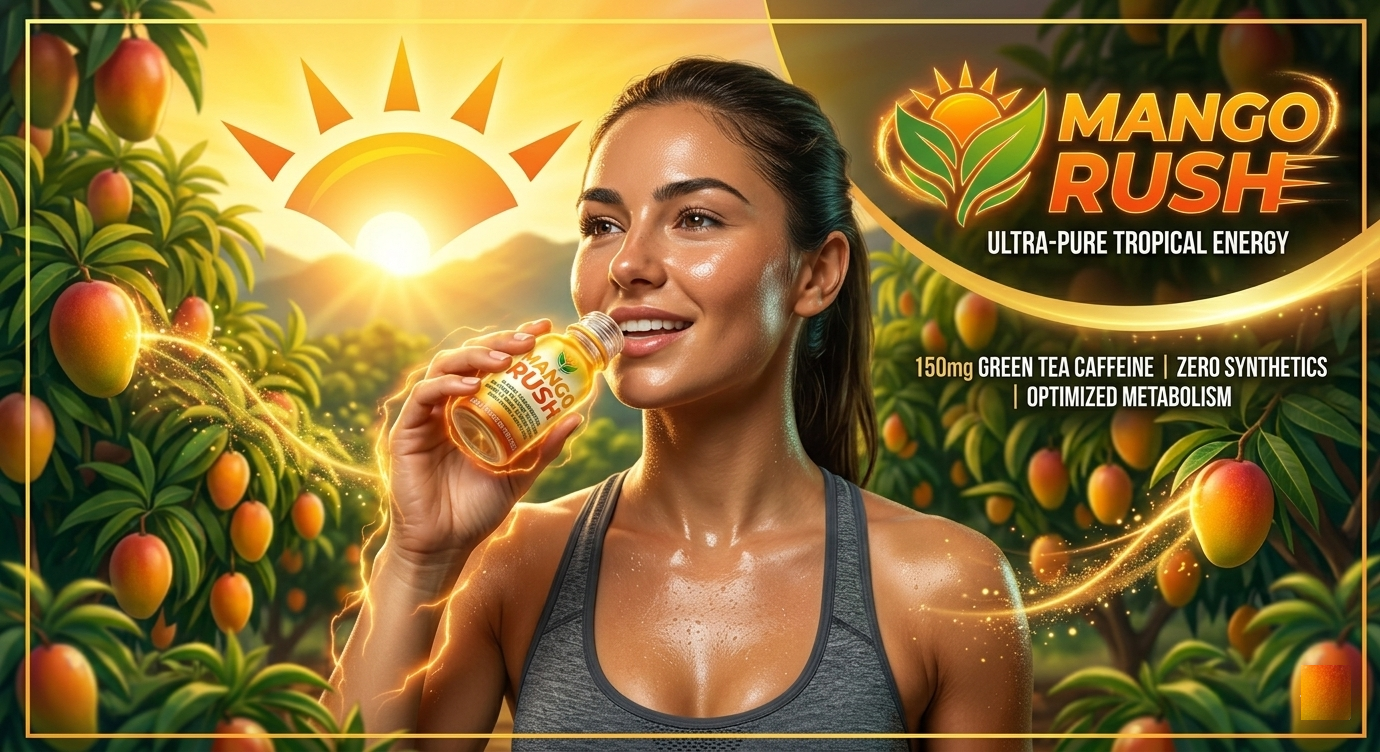 MangoRush | Natural Mango Energy Shot | Series A $9M | US & Latin America
