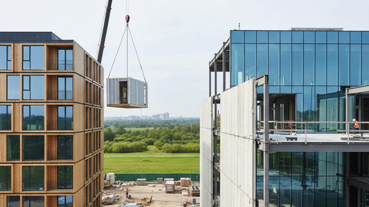 Prefabrication Solutions for Residential and Commercial Buildings