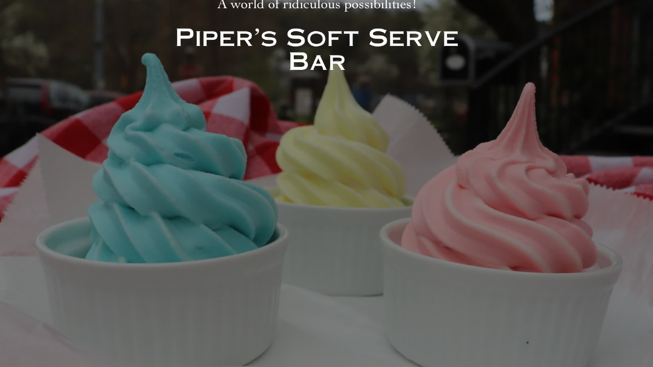 Piper's Soft Serve Bar
