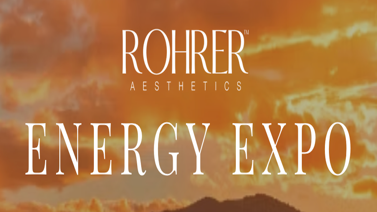 Rohrer Aesthetics Energy Expo | May 29-31, 2026 - Napa, CA