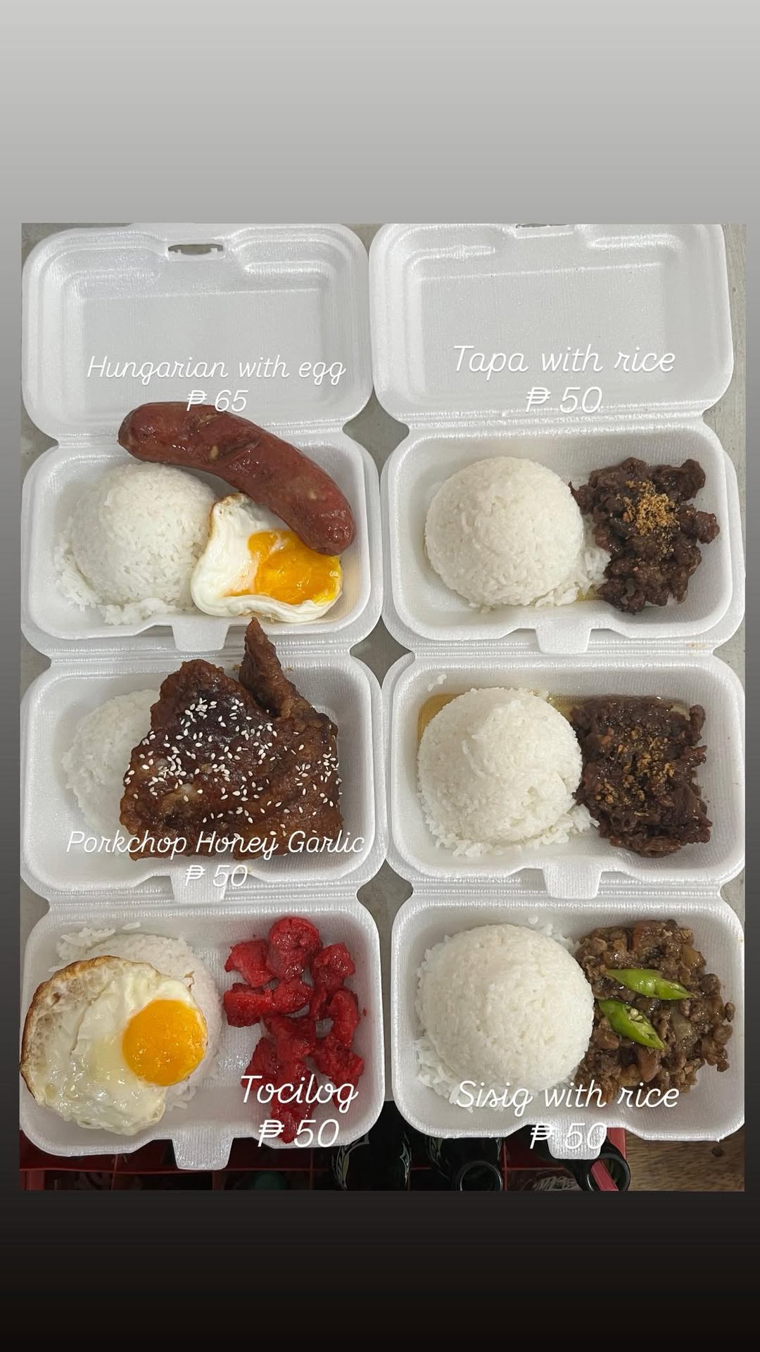 Singkwenta Meals | Pasig